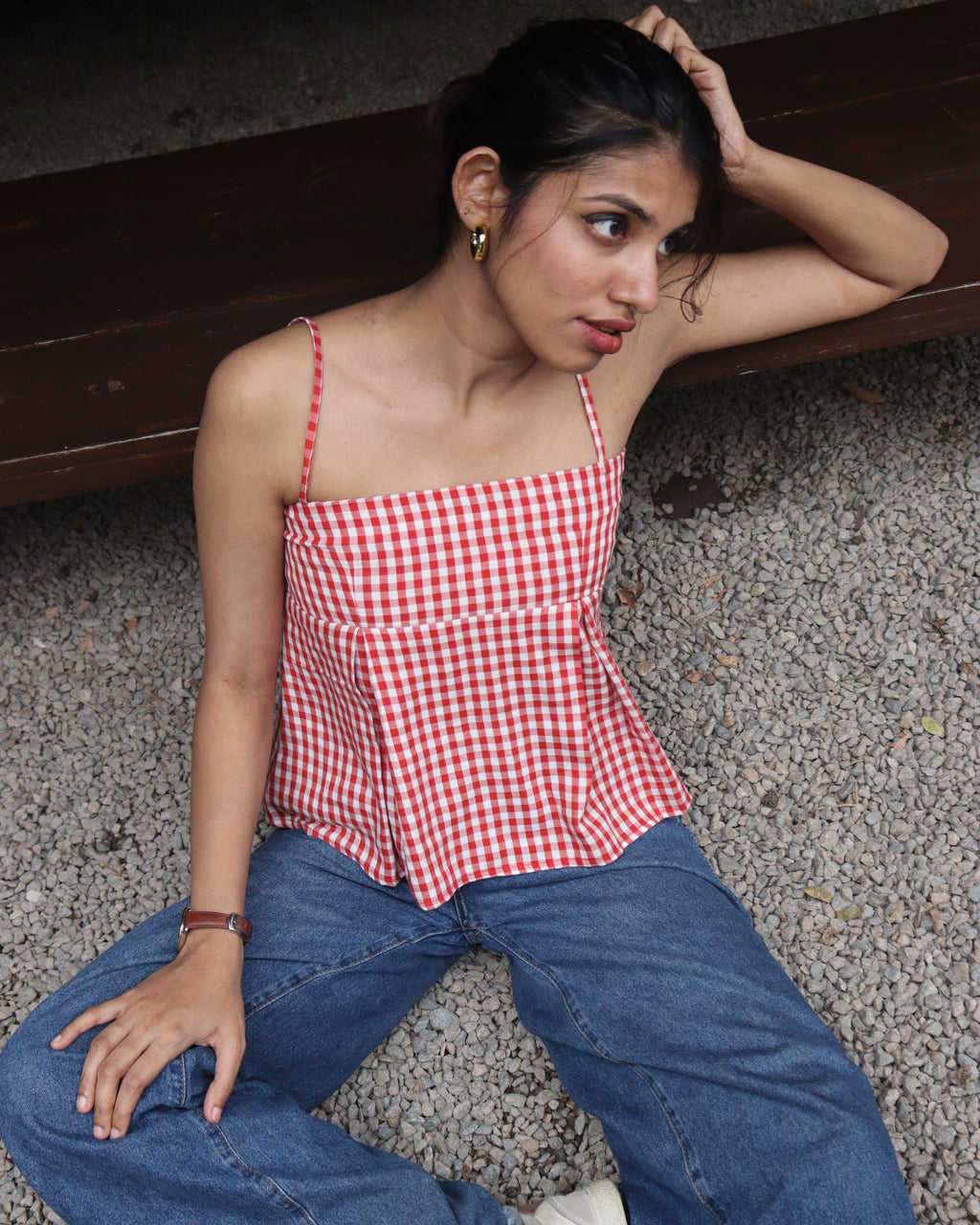 Gingham top