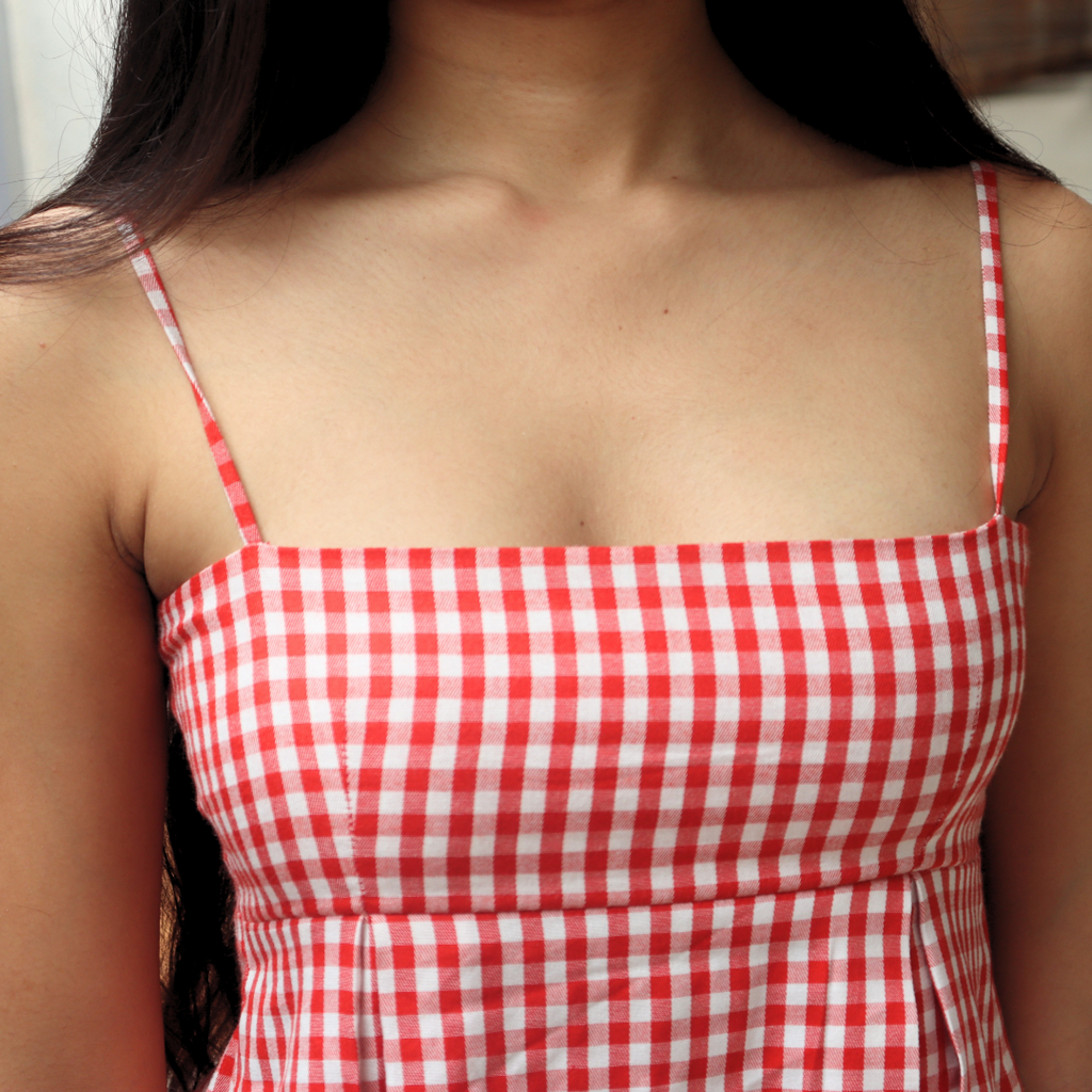 Gingham top