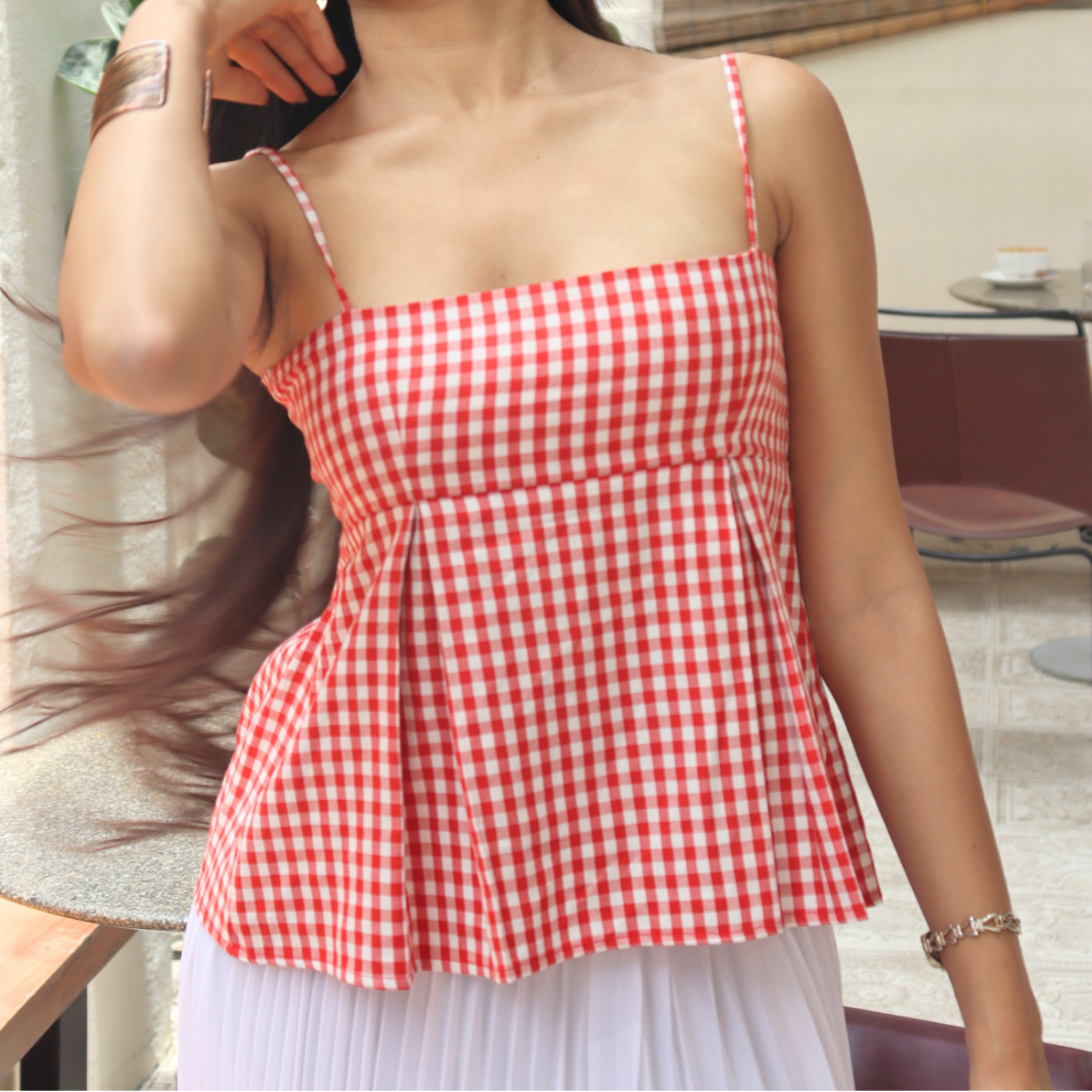 Gingham top